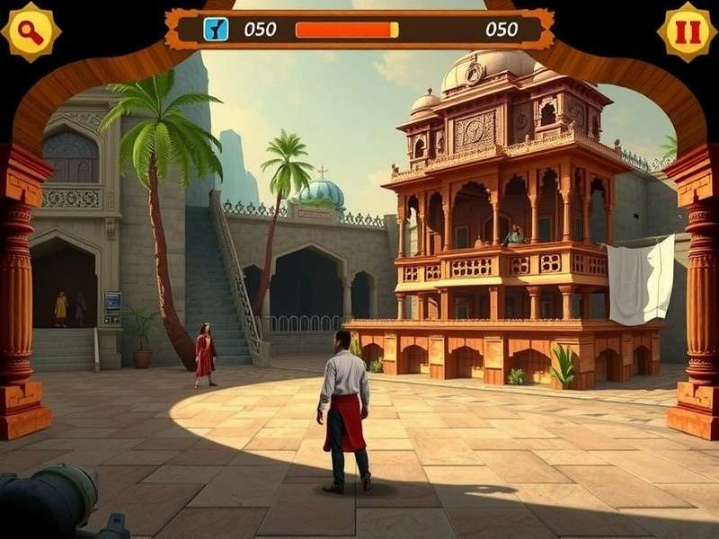 Ancient Haveli Riddles Gameplay Screenshot